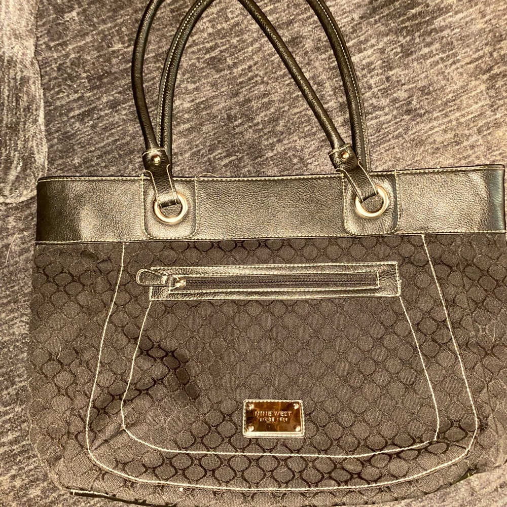 Nine West polyester tote bag